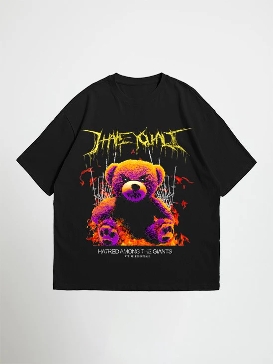 Hate You All Oversized T shirt - Image 6