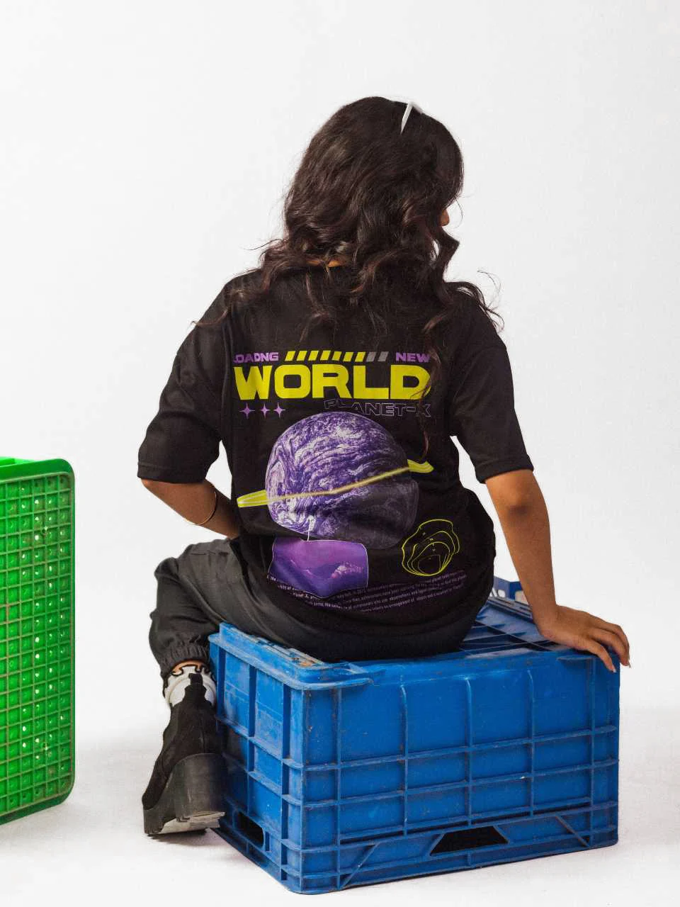 Loading New World Oversized T shirt - Image 6